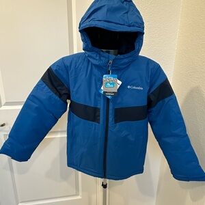 NWT Columbia Youth/Boys Lightning Lift II Hooded Jacket size L (14/16)
